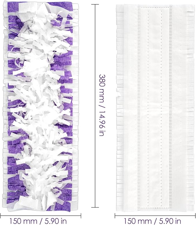 (15 Pack) PowerMop Replacement Power Mop Pads for Swiffer PowerMop, Disposable PowerMop Mopping Pad Refills Compatible with Swiffer PowerMop, Multi-Surface Mop Pad Refills for Floor Cleaning