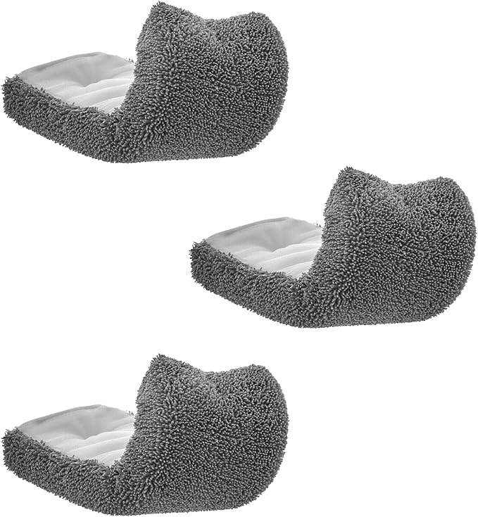 Superio Microfiber Mop Head Replacement for Self-Wring Miracle Mop, Microfiber Cleaning Pad, Mop Refill, Self Wringing Mop (3 Pack)