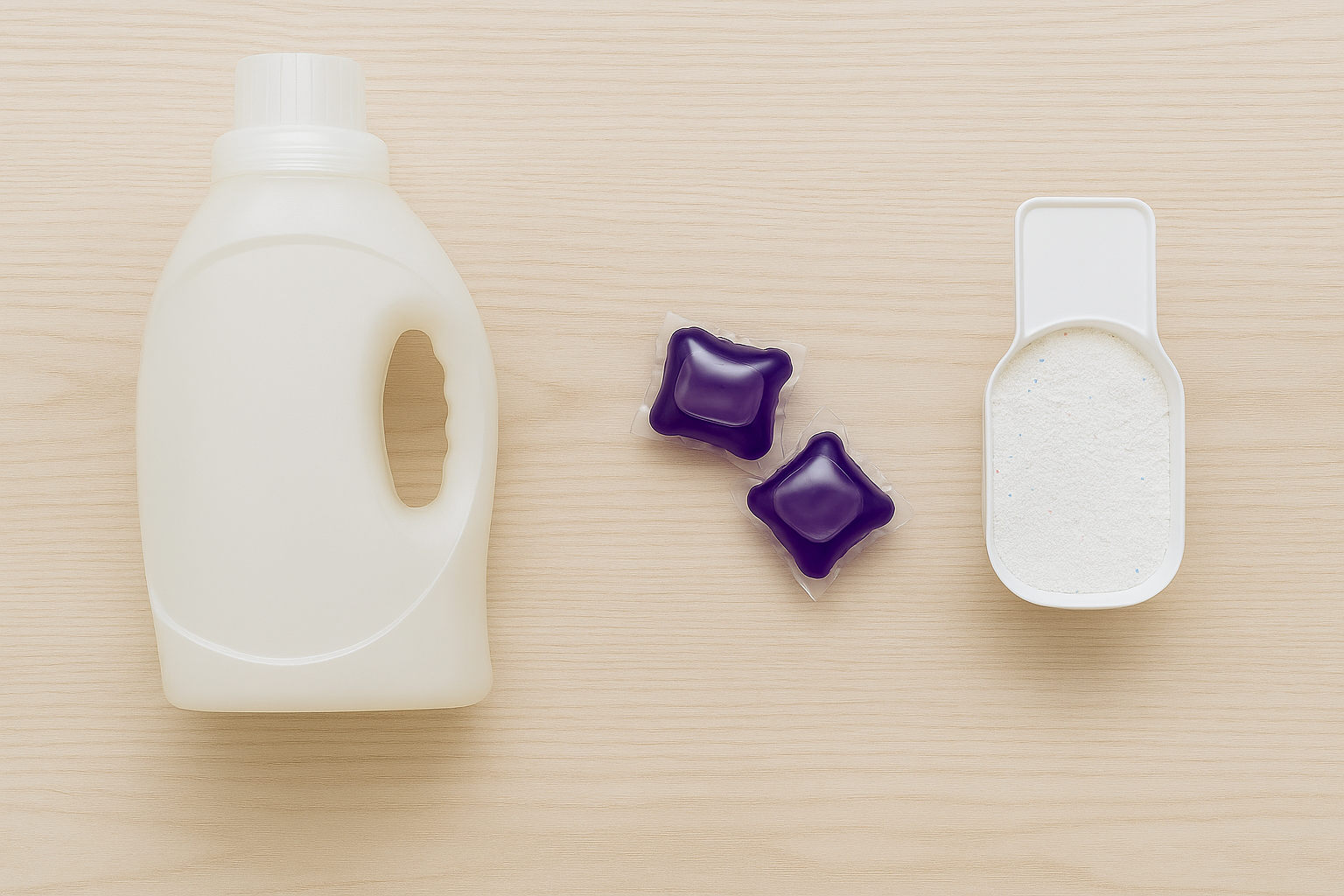 Liquid vs. Pods vs. Powder: Which Laundry Detergent Works Best?
