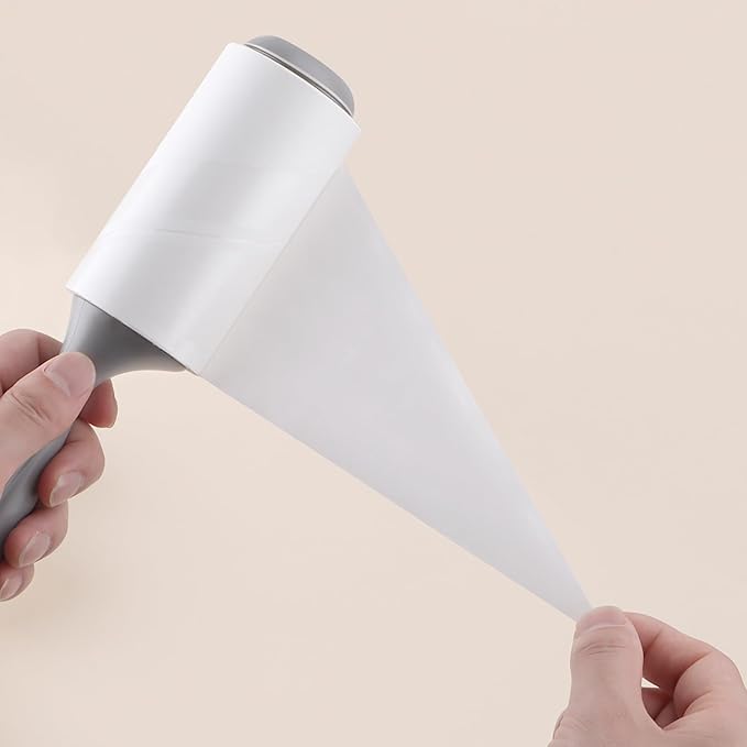 4 inch Lint Roller Refills for Scotch Brite Lint Roller Replacement Refills for Pet Hair Extra Sticky Everyday Clean Lint Remover Refills 6 Pack 60 Sheets per Roll Total 360 Sheets