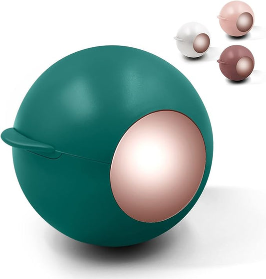 Reusable Lint Roller for Pet Hair, Washable Lint Remover for Clothes, Portable Pet Hair Remover for Travel Household (Green)