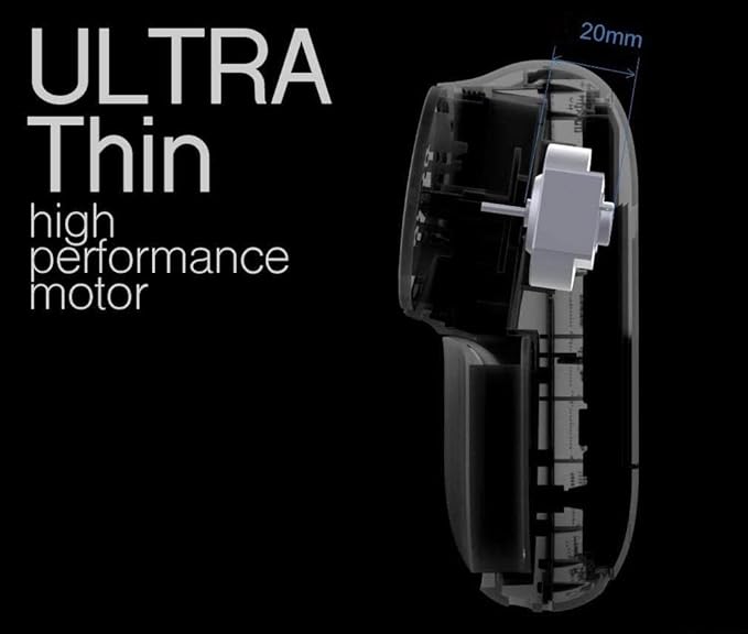 Rechargeable Fabric Shaver, Magictec Lint Remover Sweater Defuzzer Lints Fuzzs Pills Pilling Trimmer for Clothes and Furniture -Battery Operated (Black)