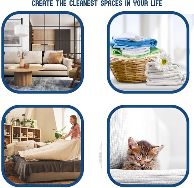 12 CT Pet Hair Remover for Laundry, Dog & Cat Hair Remover for Laundry, Laundry Pet Hair Catcher, Lint Catcher for Washing Machine, Reusable, Fabric Safe,Easy to Use (Dark Blue)