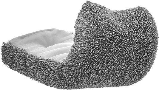 Superio Microfiber Mopping Head Replacement for Self-Wring Miracle Mop, Microfiber Cleaning Pad, Refill, Self Wringing Mop