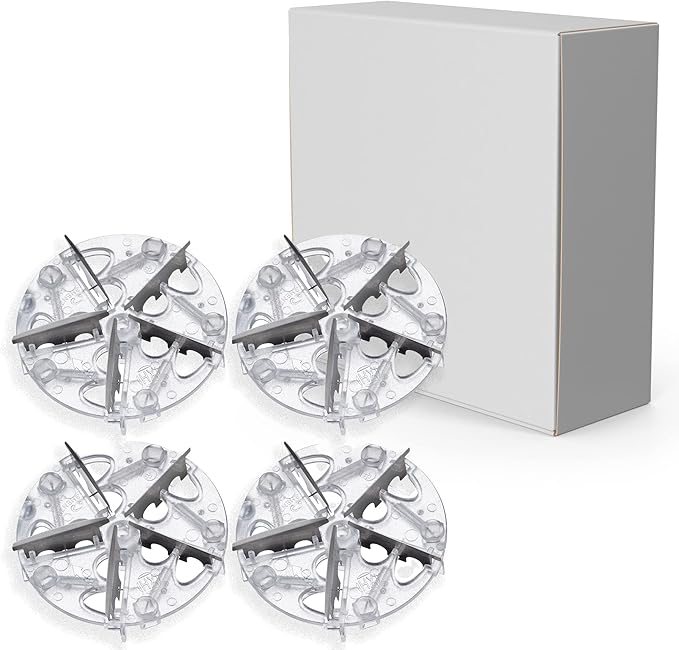 Pionix Extra Power Lint Remover Fabric Shaver Replacement Blades (4 Pack), Used to Replace The Blades of Pionix Fabric Shaver-Best Fuzz Pill Bobble Remover for Fabric Fleece Curtains Clothes, Clear