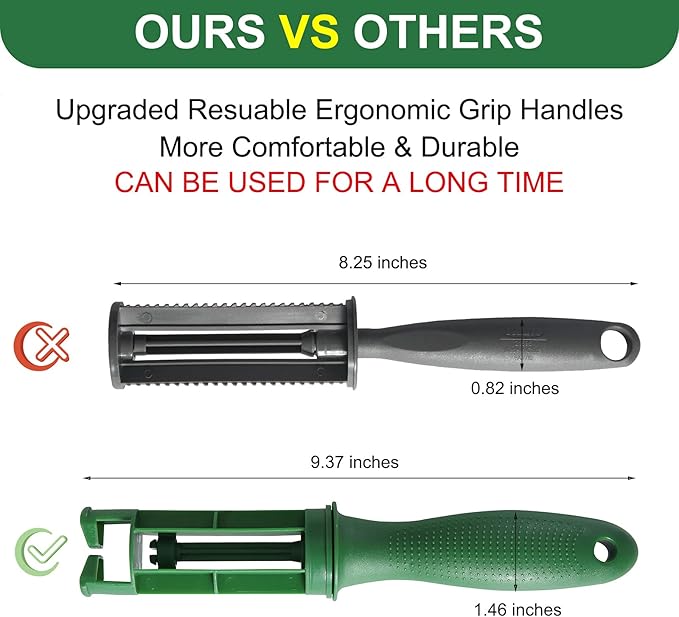 Fedicelly Lint Rollers Pet Hair Extra Sticky Furniture,Cat Dog Hair Remover Laundry Clothes Carpet,Total 200 Sheets Lint Remover Brush for Couch