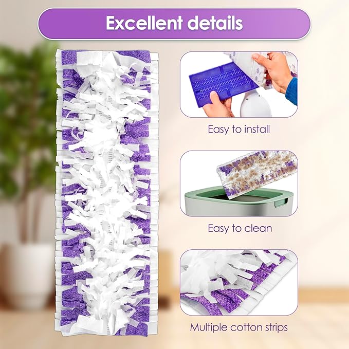 (15 Pack) PowerMop Replacement Power Mop Pads for Swiffer PowerMop, Disposable PowerMop Mopping Pad Refills Compatible with Swiffer PowerMop, Multi-Surface Mop Pad Refills for Floor Cleaning
