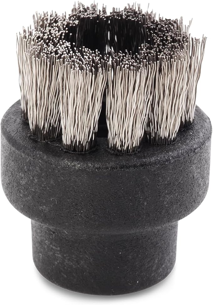 Dupray Small Stainless Steel Brushes - Ultimate Heavy-Duty Cleaning Accessories for Dupray Steam Cleaners, Pack of 10