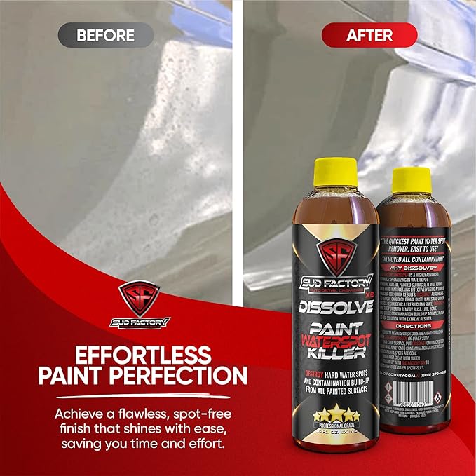 Sud Factory Ultimate Upgraded Paint, Glass Water Spot & Stain Removers Plus Protection Coating for Cars, Homes & Boats Bundle Of 3