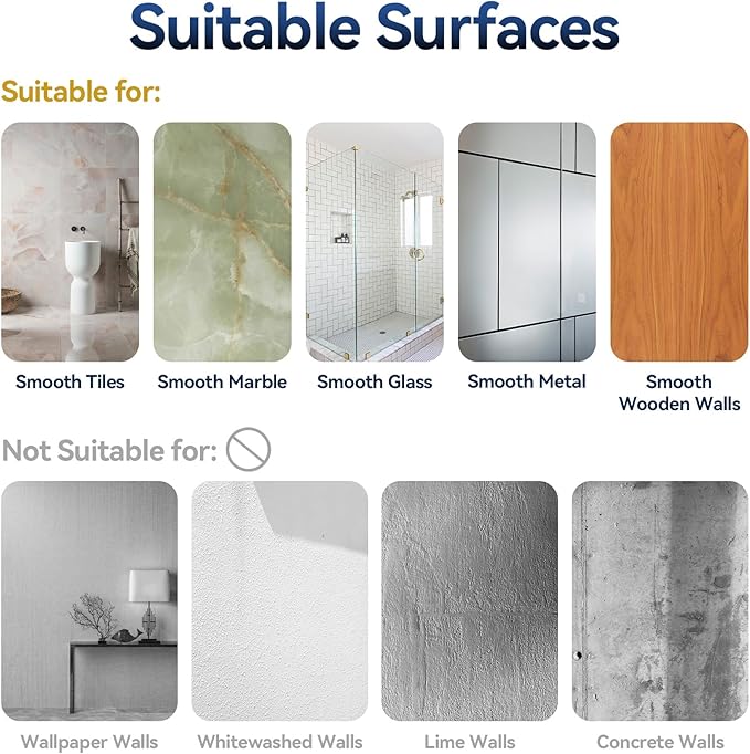 YASONIC Corner Shower Caddy, 3-Pack Adhesive Shower Caddy with Soap Holder and 12 Hooks, Rustproof Stainless Steel Bathroom Organizer, No Drilling Wall Mounted Shower Rack, Nickel