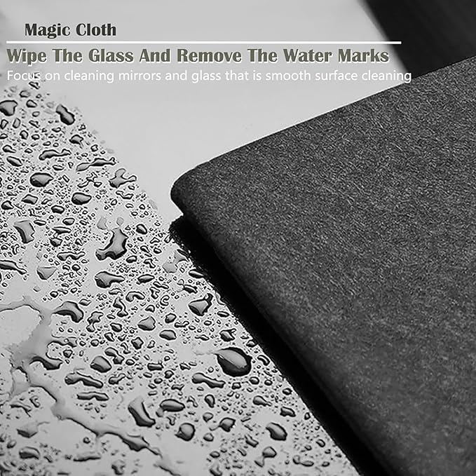 10pcs 9×7 Inches Real Magic Cloth Thickened Magic Cleaning Cloth Microfiber Magic Cleaning Cloth for Mirror, Glass, Window and Cars