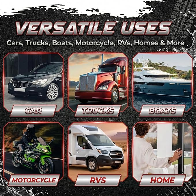 Sud Factory Ultimate Upgraded Paint, Glass Water Spot & Stain Removers Plus Protection Coating for Cars, Homes & Boats Bundle Of 3