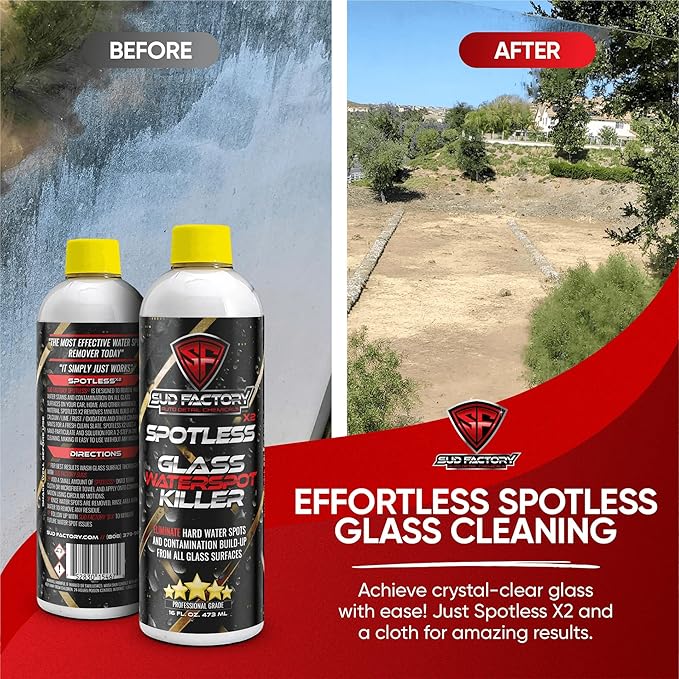 Sud Factory Ultimate Upgraded Paint, Glass Water Spot & Stain Removers Plus Protection Coating for Cars, Homes & Boats Bundle Of 3